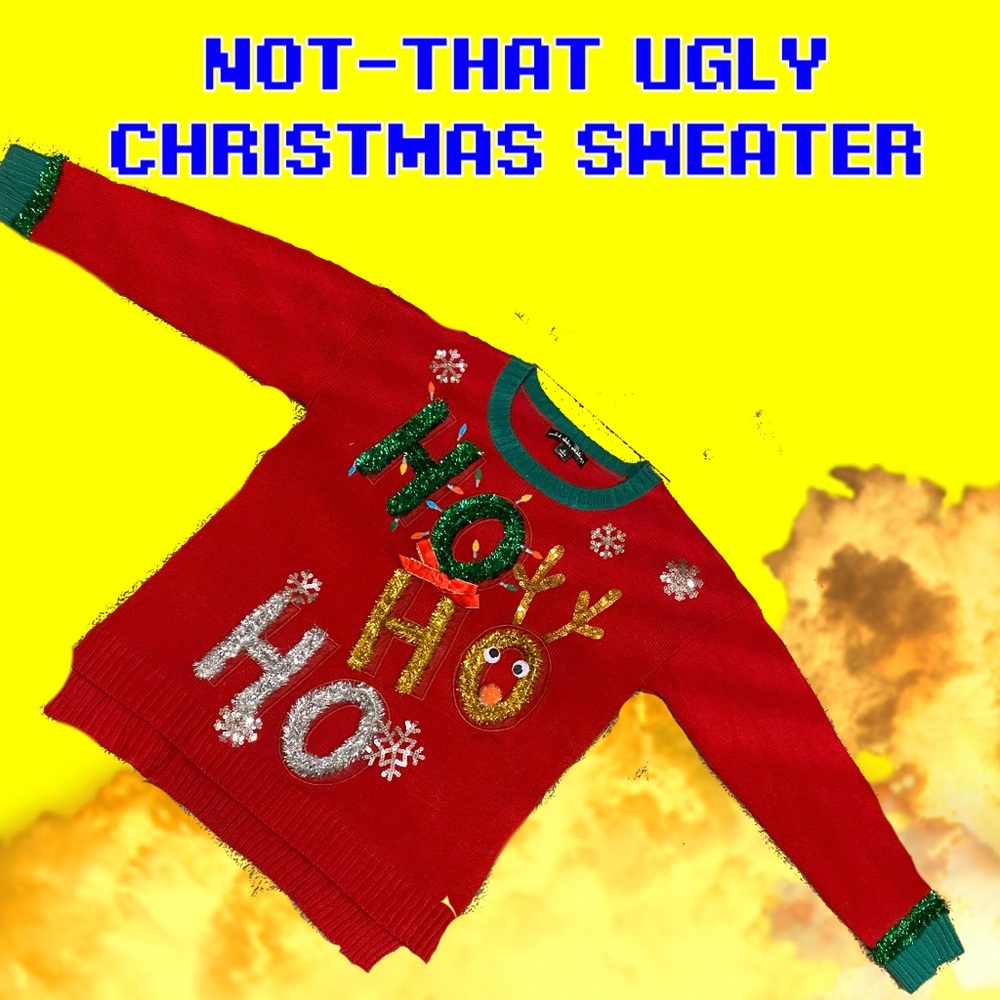 NOT-THAT ugly Christmas sweater
